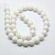 Chapelets de perles en jade de Malaisie naturelle X-G-M101-4mm-10-2