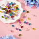 Cheriswelry 96 pz 8 colori fili di perle di vetro trasparenti GLAA-CW0001-04-6
