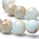 Brins de perles de jaspe impérial synthétiques X-G-Q462-131B-8mm-3