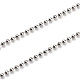 304 Stainless Steel Ball Chain Necklaces NJEW-JN02912-02-2