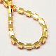 Golden Tone Iron Acrylic Claw Chains CHC-R007A-02-4