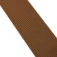 Седло коричневого цвета с принтом Эйфелевой башни и репсовыми лентами X-SRIB-E001-38mm-4-4
