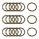 Anneaux connecteurs de style tibétain  X-PALLOY-A017-AB-FF-1