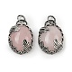 Природного розового кварца подвески G-Z101-02AS-10-1