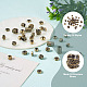 Kissitty 48 pièces 12 perles en laiton de style tibétain KK-KS0001-23-4