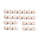 Unfinished Natural Wood European Beads WOOD-S045-143A-01-1