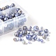 340Pcs 4 Sizes Natural Blue Spot Jasper Beads G-LS0001-17-2