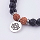 Yoga Chakra Jewelry BJEW-L620-02-3
