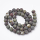 Natural Dragon Blood Stone Beads Strands X-G-T106-144-3