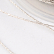 丸いメタリック糸  刺しゅう糸  3プライ  ホワイトスモーク  0.4mm  約164.04ヤード（150m）/ロール MCOR-L001-0.4mm-01-2