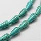 Synthetic Howlite Bead Strand G-P228-11-7x13mm-3