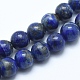 Natural Lapis Lazuli Beads Strands G-E483-17-6mm-1