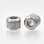 304 perline europei in acciaio inox STAS-S079-99F-P