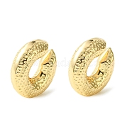 Brass Cuff Earrings for Women EJEW-D094-02G