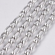 Цепи Figaro из нержавеющей стали 304 CHS-G005-D-02P