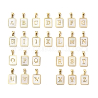 26 шт. подвески из нержавеющей стали 304 с буквами a~z и ионным покрытием (IP)&nbsp;STAS-G327-01G