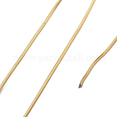 Filo di acciaio inossidabile 304, placcatura ionica (ip), tondo, oro, 0.6mm, 22 gauge