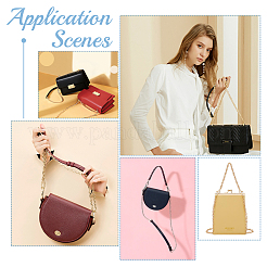 3 poignée de sac à 3 styles en chaîne de câble en fer&nbsp;FIND-WR0005-04