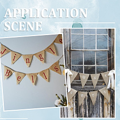 Льняной вымпел AJEW-WH20022-42