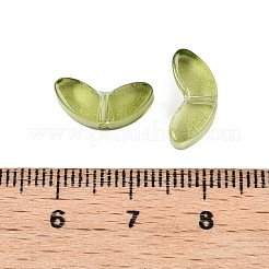 Прозрачные стеклянные бусины GLAA-O023-25A