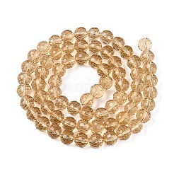 Chapelets de perles en verre transparent&nbsp;GLAA-R095-10mm-32