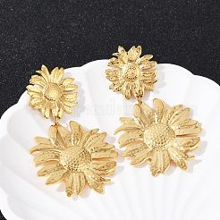 Серьги-гвоздики из нержавеющей стали 304 EJEW-G423-18G