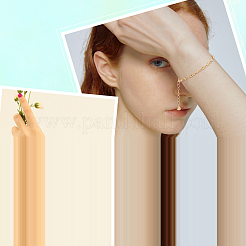 6шт. браслеты из цепочек из нержавеющей стали 304&nbsp;STAS-UN0029-34