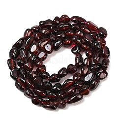 Нити натуральных гранатовых бусин&nbsp;LS-G-H330-B01