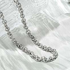 Не тускнеющие цепочки Rolo из нержавеющей стали 304 NJEW-F297-02P
