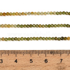 Stränge aus natürlichen gelbgrünen Turmalinperlen mit Farbverlauf&nbsp;GG-CBA767B-A01