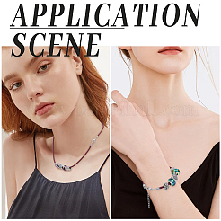 300 шт. наконечники для шнура из нержавеющей стали 304 STAS-SC0009-33