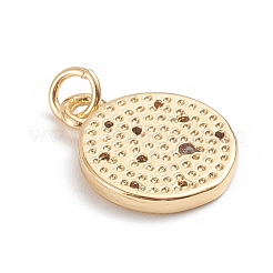 Латунные микро проложить кубического циркония подвески&nbsp;ZIRC-G165-07G