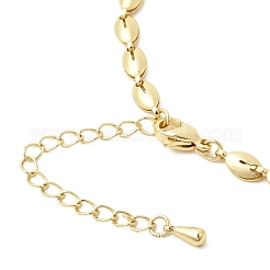 Изготовление браслетов из латунной цепочки с овальными звеньями&nbsp;MAK-K024-13G