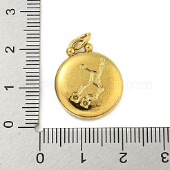 Подвески из нержавеющей стали 304 со стразами&nbsp;LS-STAS-O009-01C-G