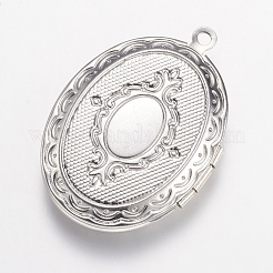 Подвески латуни медальон X-KK-N0116-054P