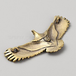 Латунная сумка в тибетском стиле с декоративными пряжками&nbsp;KK-WH0056-66