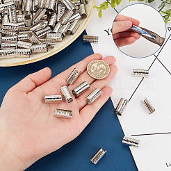 200 шт. Железные складные обжимные концы IFIN-GA0001-50B