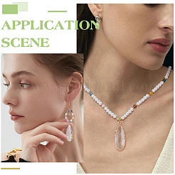 10шт стеклянные подвески GLAA-BC0001-36