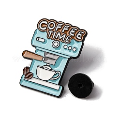 Эмалевая булавка с кофейной тематикой JEWB-P050-01A-EB
