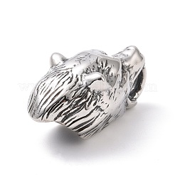 Наконечники шнура из нержавеющей стали 304 тибетского стиля для ручной полировки STAS-G276-11AS