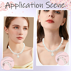 20шт. 2-х цветный латунный наконечник с цепочкой&nbsp;KK-BBC0019-10