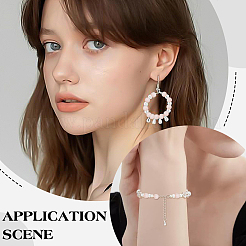 1 brin de perles d'opale rose naturelle&nbsp;G-ME0001-34