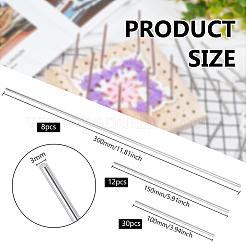 50 шт. 3 стержня из нержавеющей стали марки 304 STAS-BC0003-77