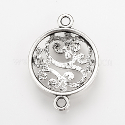 Conectores de enlaces de aleación de estilo tibetano&nbsp;X-TIBE-Q077-10AS-RS