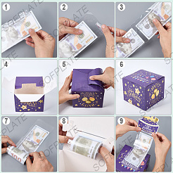 Копилка с днем рождения для денежного подарка&nbsp;DIY-WH200050-31A