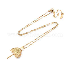 Подвески из нержавеющей стали 304 NJEW-T018-33G