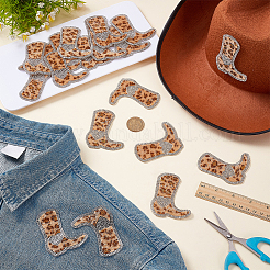 12 шт. полиэстеровые нашивки на одежду&nbsp;PATC-FG0003-38