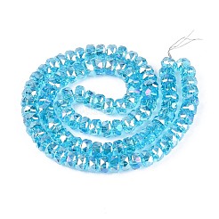 Гальванизируйте прозрачное стекло бисер нитей EGLA-N022-05B-C15