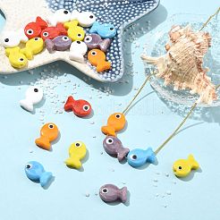 6pcs cuentas de lampwork hechas a mano&nbsp;LAMP-FS0001-82A