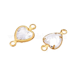 Латунные прозрачные подвески из кубического циркония&nbsp;KK-T070-10C